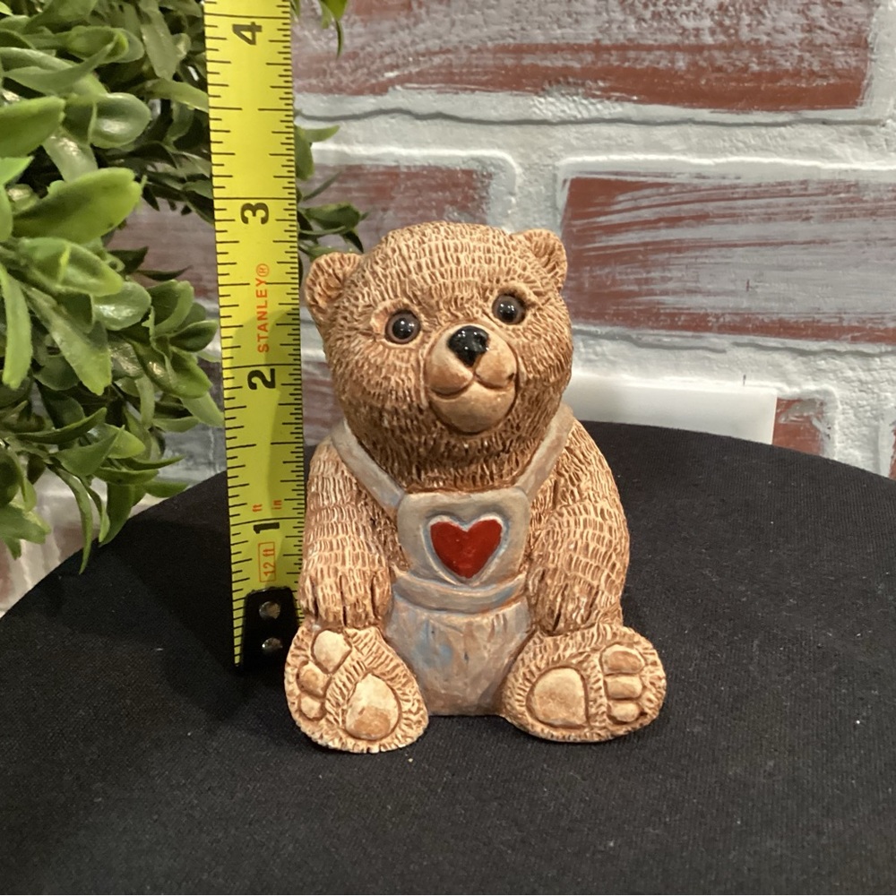🔴 Vintage - 1984 to 1985 - Stone Critters Baby Teddy - Excellent Condition - Picture 8 of 11